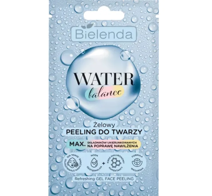 Освіжальний гель-пілінг для обличчя - Water Balance
