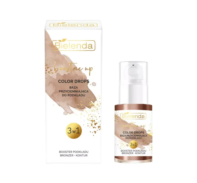 Основа під тональний крем-бустер "затемняючий" 3в1 - Boost Me Up Color drops