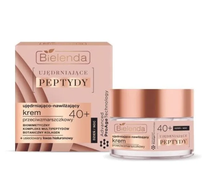 Зміцнюючий і зволожуючий крем проти зморшок 40+ "день/ніч" - Firming Peptide