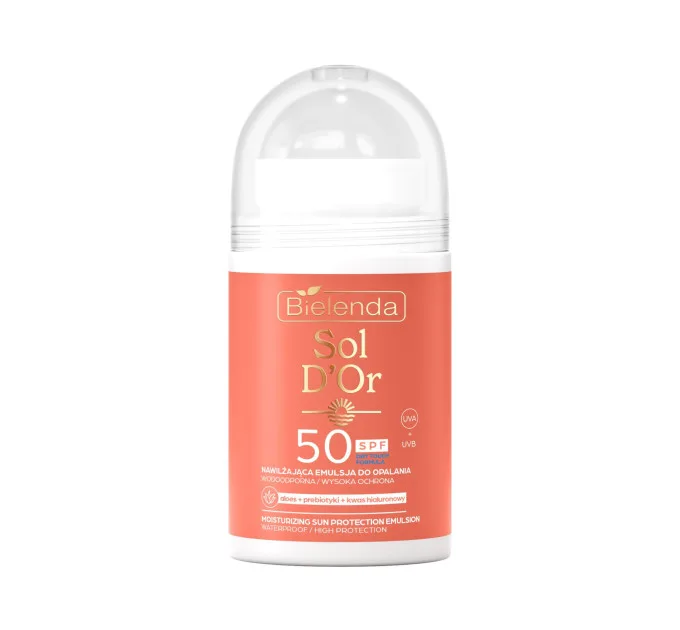 Зволожуюча сонцезахисна емульсія SPF 50 Roll-On — Sol D’OR