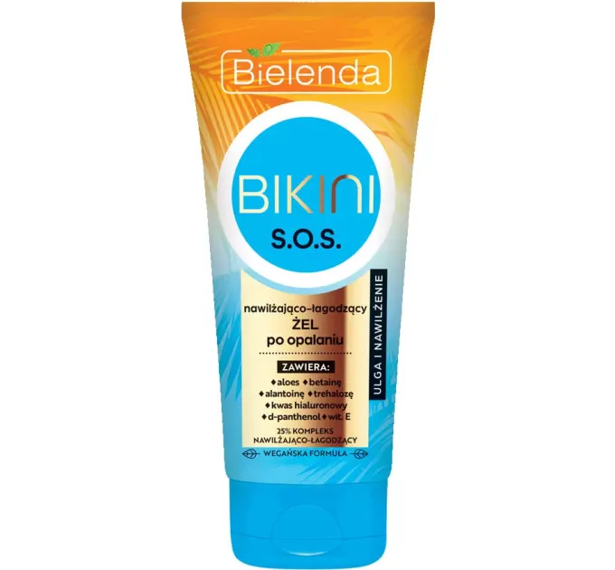 Зволожуючий і заспокійливий гель після засмаги S.O.S - Bikini Coconut