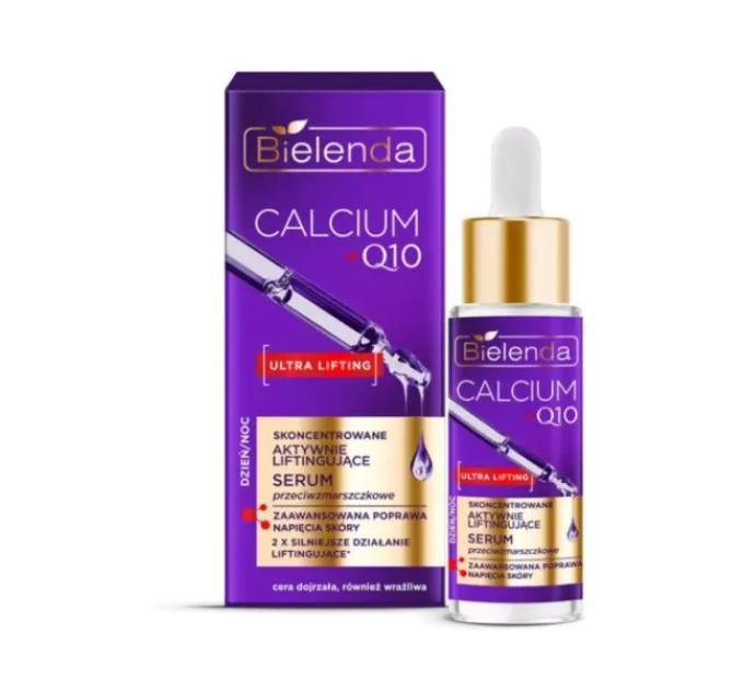 Концентрована активно ліфтингова сироватка проти зморщок день/ніч - CALCIUM + Q10