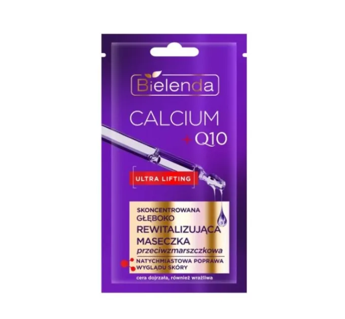 Концентрована глибоко відновлювальна маска проти зморшок - CALCIUM + Q10