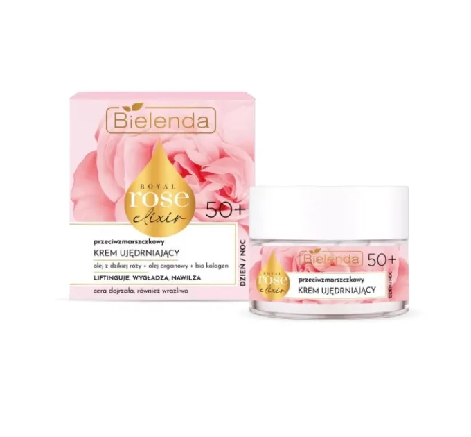 Зміцнювальний крем проти зморщок 50+ - ROYAL ROSE ELIXIR