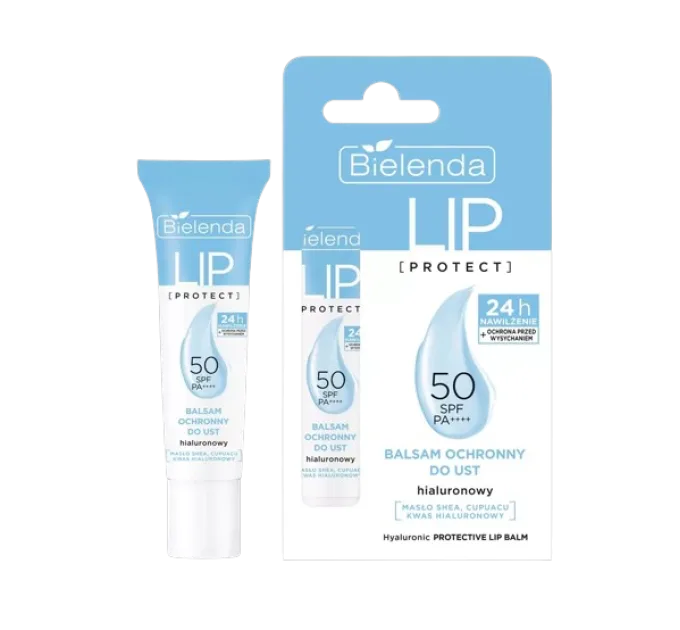 Захисний бальзам для губ SPF 50 з гіалуроновою кислотою - LIP PROTECT
