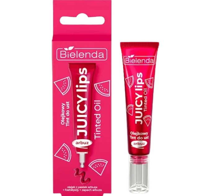 Олія-тінт для губ, КАВУН - JUICY TINTED LIP OILS