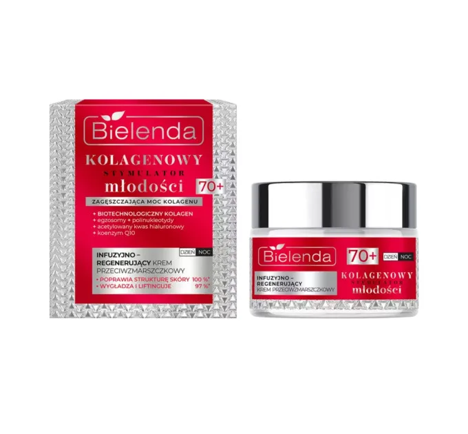 Інфузійний регенеруючий крем проти зморшок 70+ день/ніч - COLLAGEN YOUTH STIMULATOR