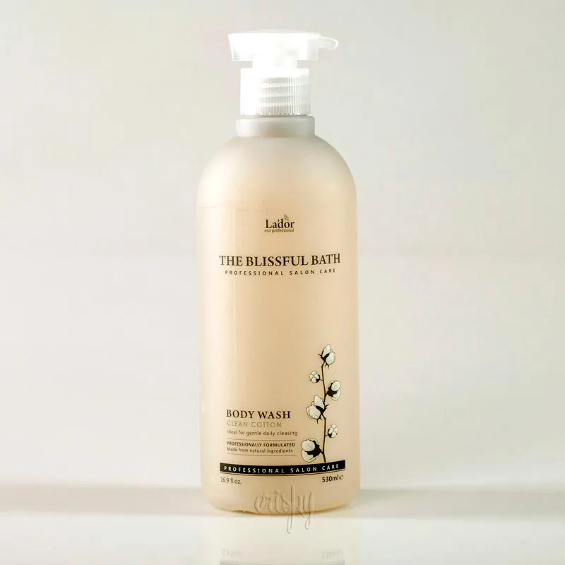 Корейський гель для душу купити в Києві - Lador The Blissful Bath Body Wash Clean Cotton