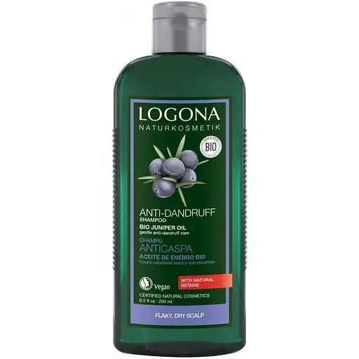 Біо-Шампунь Logona ялівець проти лупи для сухої шкіри голови 250 мл