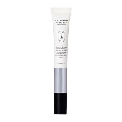 HEVEBLUE Black Yuja Bean Lifting Auto Eye Cream – підтягуючиий крем для шкіри навколо очей з гальванічним підсилювачем 15 мл