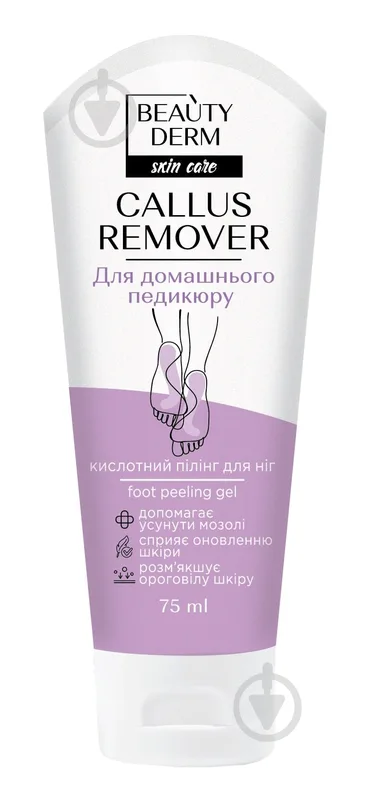 Для ніг Beautyderm для ніг з ментолом 75 мл