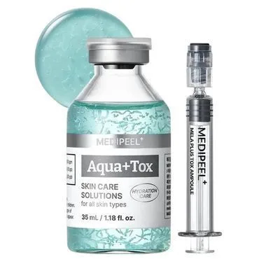 Medi-Peel Aqua+Tox Ampoule – зволожуюча сироватка з аквасилом 30 мл