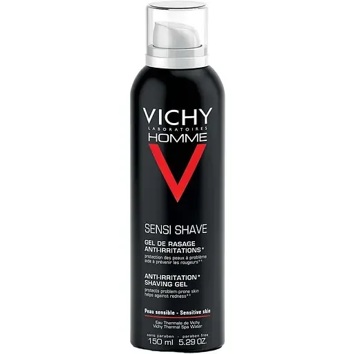 Гель-крем для гоління Vichy Homme для чутливої шкіри 150 мл (M6806708)