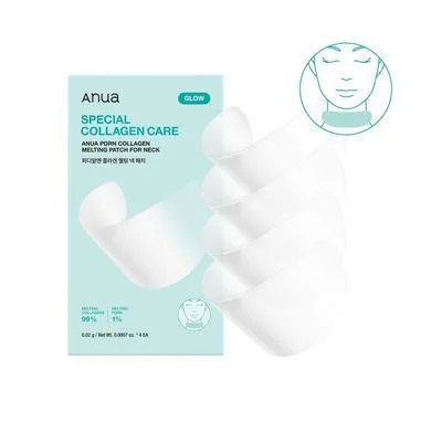 Anua PDRN Collagen Melting Patch For Neck – колагенові патчі для шиї, що тануть (4 шт)