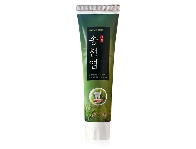 Багатофункціональна зубна паста з екстрактом соснових голок та солі Median Songcheon Salt Toothpaste, 120г
