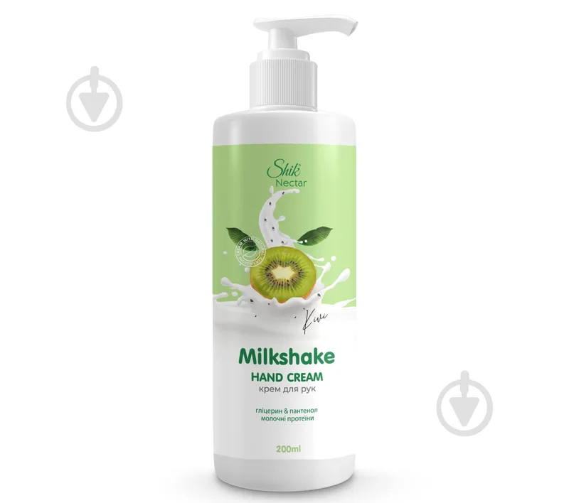 Крем для рук Shik Milk Shake Ківі Nectar 200 мл