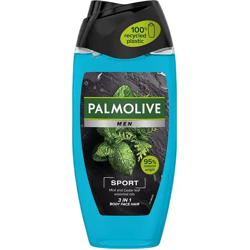 Гель для душу 3 у 1 Palmolive Спорт, 250 мл
