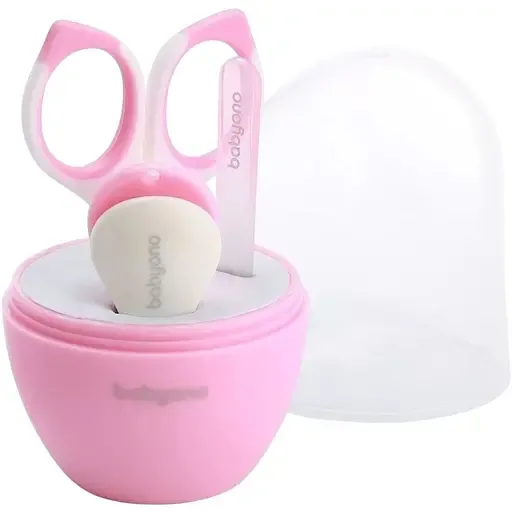 Косметичний набір для догляду за нігтями BabyOno рожевий (398/02)