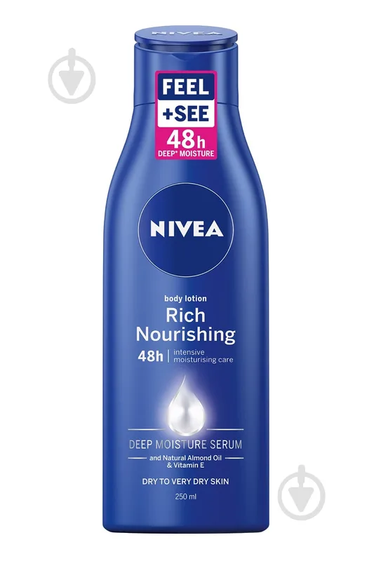 Молочко для тіла NIVEA Глибоке живлення 250 мл