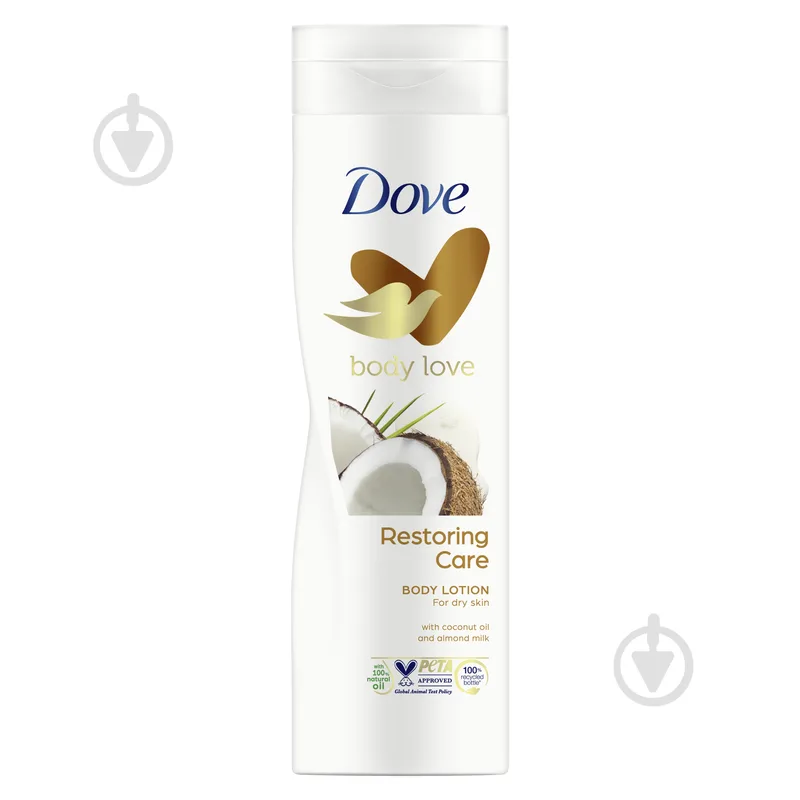 Лосьйон Для Тіла Dove З Кокосовою Олією І Мігдальним Молочком 250мл