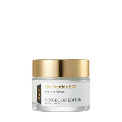 Sungboon Editor Silk Peptide EGF Intensive Lifting Cream – ліфтинг-крем з пептидами шовку та EGF 50 мл.