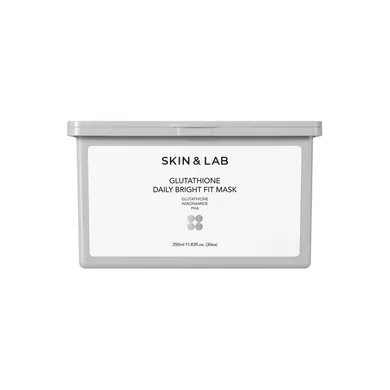 SKIN&LAB Glutathione Daily Bright Fit Mask – набір освітлювальних масок з глутатіоном 30 шт.