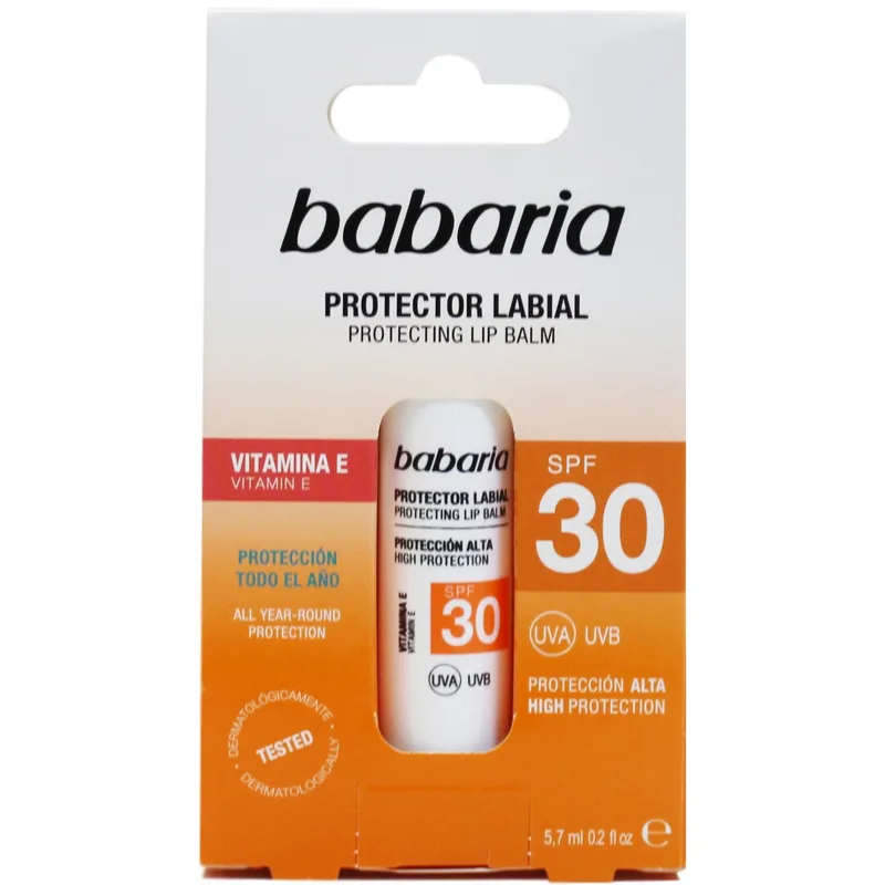 Бальзам Babaria (Бабарія) захисний для губ SPF30 5,7 мл