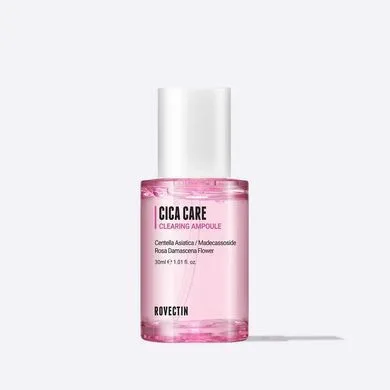 Rovectin Cica Care Clearing Ampoule – заспокійлива, протизапальна сироватка з центеллою 30 мл.