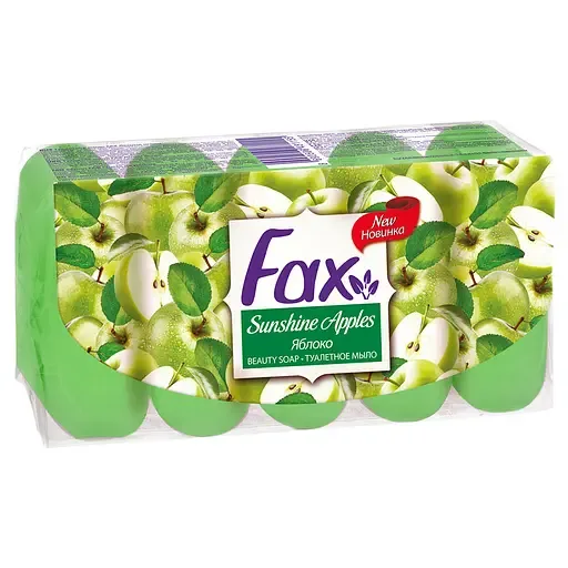 Мило Fax Яблуко, 5 шт. по 70 г