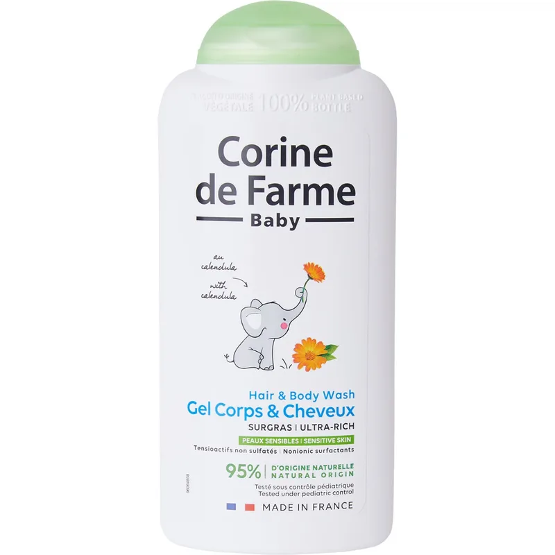 Гель для душу Corine De Farme (Корін Де Фарм) зволожуючий для тіла та волосся
