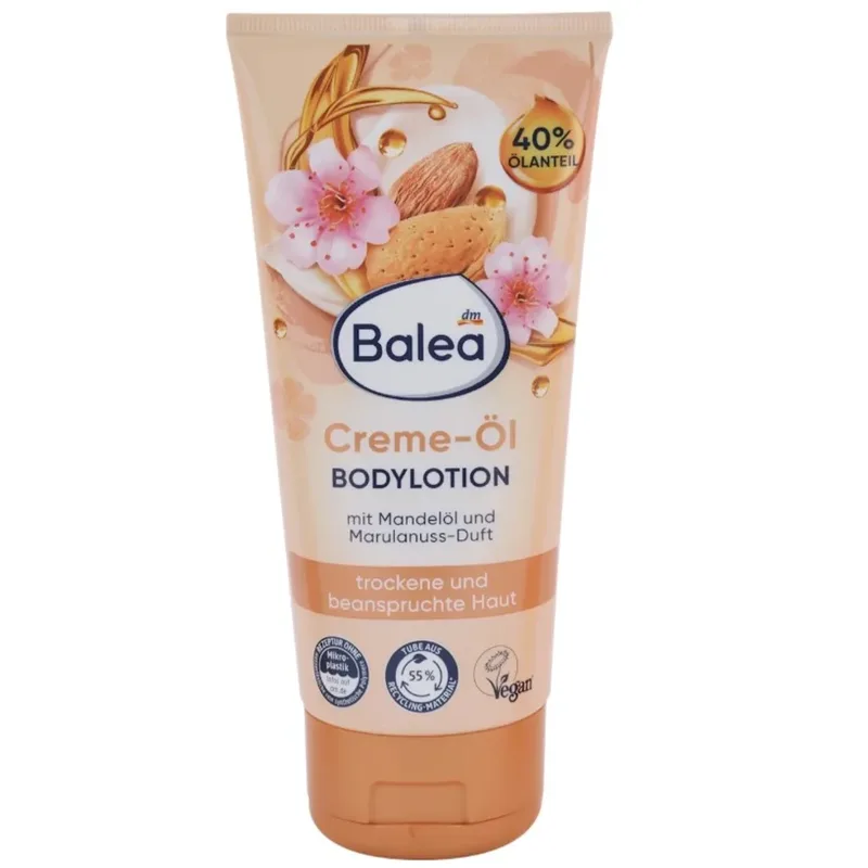 Молочко кремово-олійне Balea Creme Oil Lotion з ароматом марули та мигдалю 200 мл