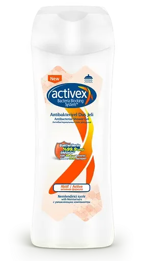Антибактеріальний гель для душу Activex Active, 450 мл