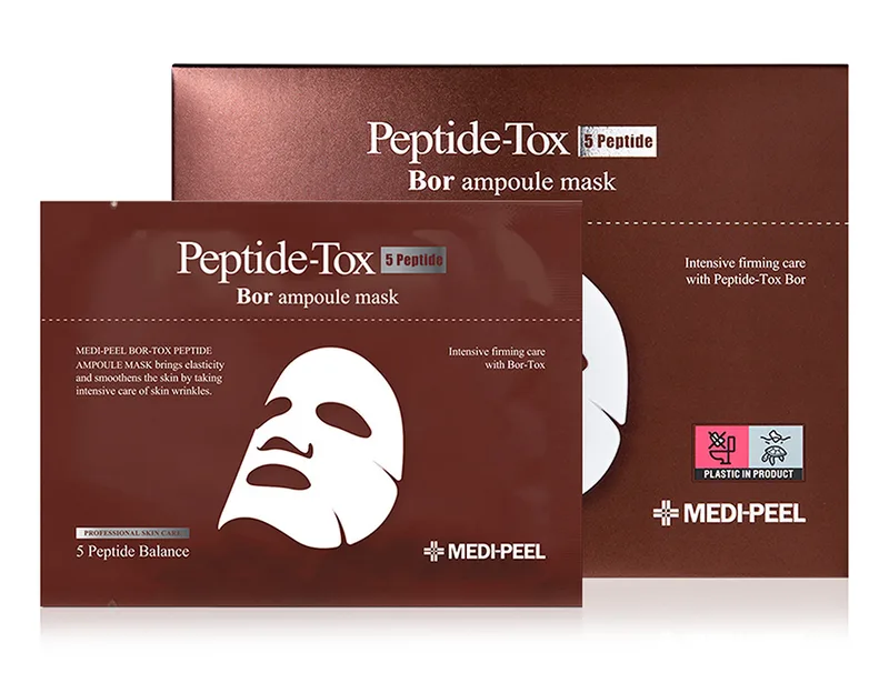 Ампульна ліфтинг-маска для обличчя з пептидним комплексом Medi-Peel Peptide-Tox Bor Ampoule Mask