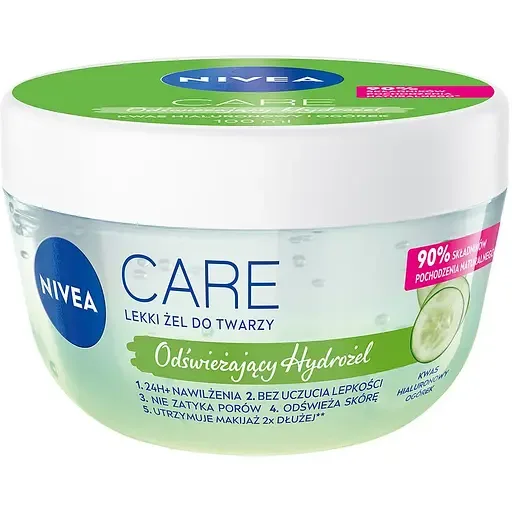 Гіалуроновий гель для обличчя NIVEA Care Зволожуючий 100 мл (94400)