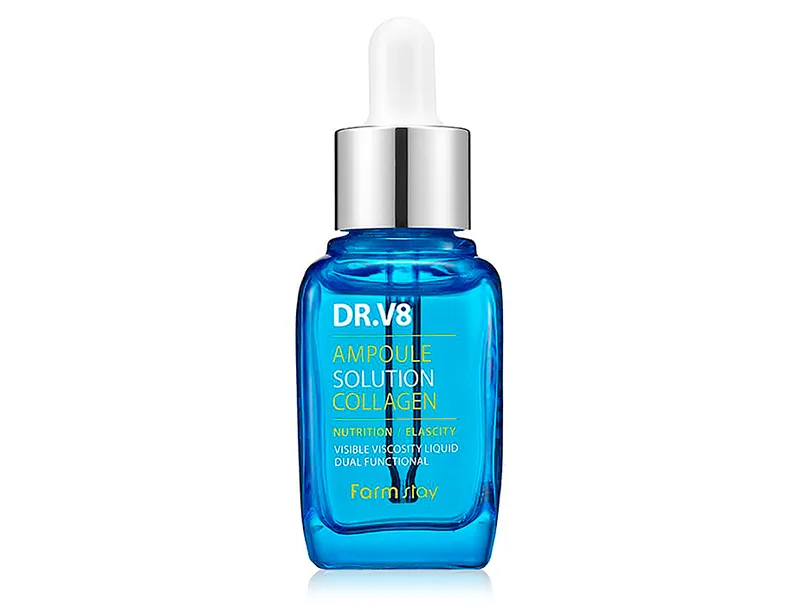 Ампульная сироватка з колагеном FarmStay DR.V8 Ampoule Solution Collagen