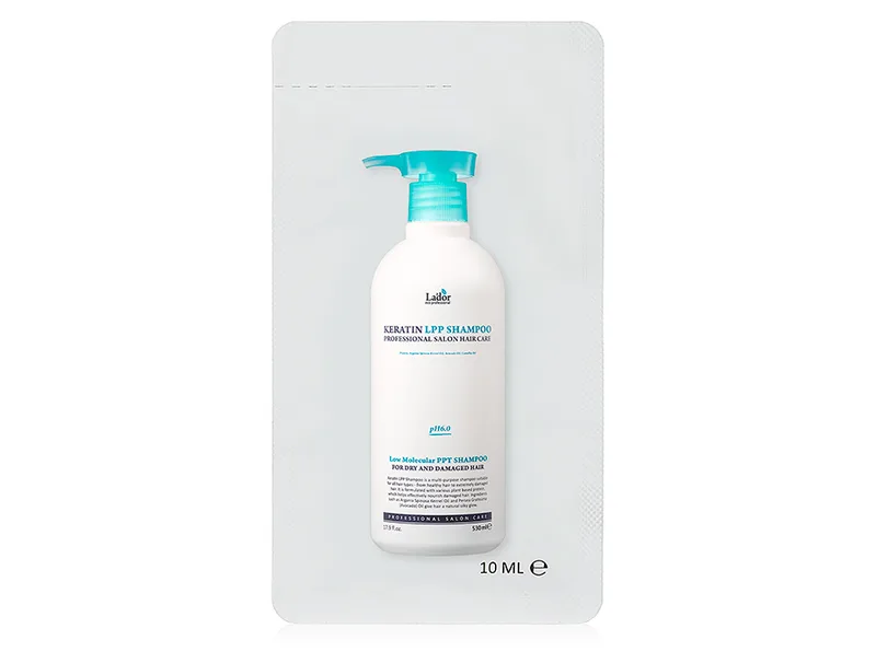 Кератиновий шампунь для волосся з комплексом амінокислот LADOR KERATIN LPP SHAMPOO