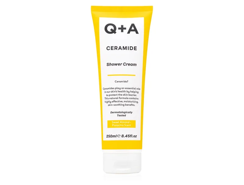 Очищаючий крем для душу з керамідами Q+A Ceramide Shower Cream, 250мл