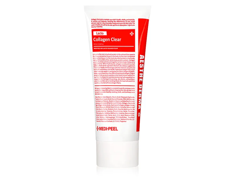 Очищаюча пінка для вмивання з колагеном Medi-Peel Red Lacto Collagen Clear