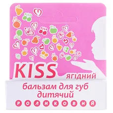 ENJEE Kiss Бальзам д/губ д/дет. ягодн. 6мл