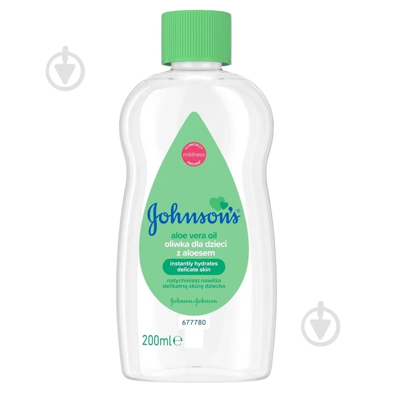 Олія Johnson’s Baby з алое 200 мл (3574661914664)