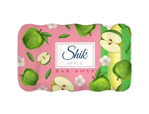 Мило туалетне Shik Класичне Яблуко 50/50, 350 г (5 шт. по 70 г)