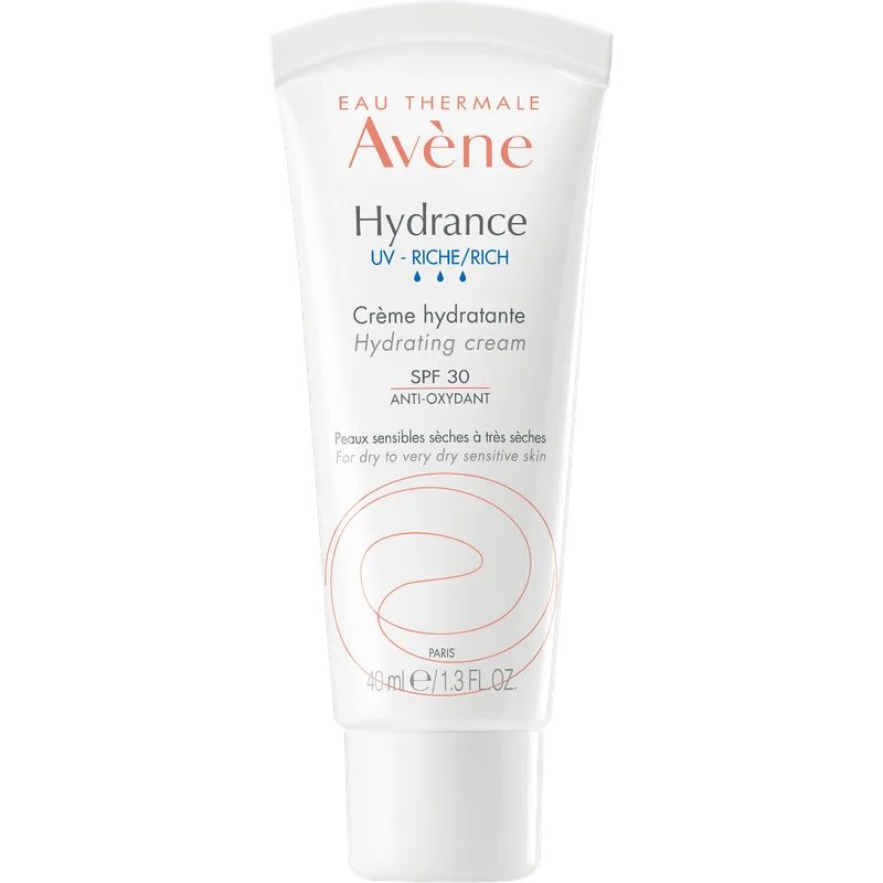 Крем Avene (Авене) Hydrance насичений з УФ захистом SPF30 зволожуючий для сухої і дуже сухої шкіри 40 мл