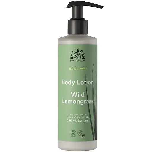 Органічний лосьйон для тіла Urtekram Wild Lemongrass Body Lotion 245 мл