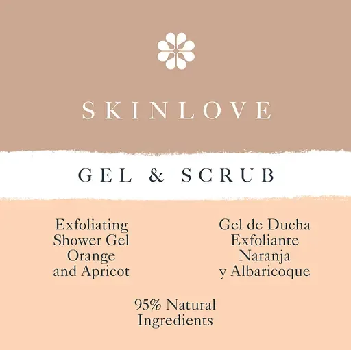Відлущуючий гель-скраб для тіла і обличчя Skinlove Апельсин і абрикос 5 мл
