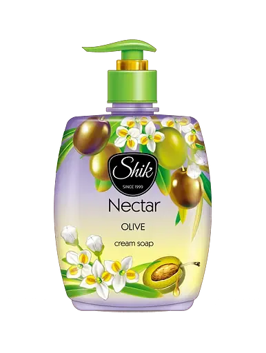 Крем-мило рідке Shik Nectar Оливкове, 300 г