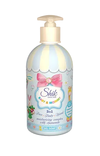 Дитяче рідке мило Shik Baby&Mommy Ромашка, з дозатором, 500 г