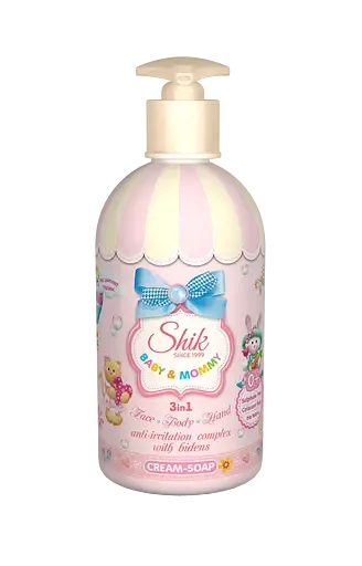 Дитяче рідке мило Shik Baby&Mommy Череда, з дозатором, 500 г