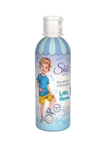Дитячий шампунь і кондиціонер Shik Little Heroes, 300 г