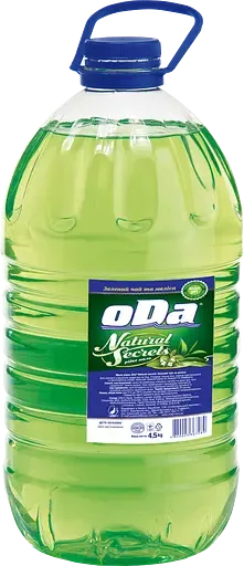 Мило рідке oDa Natural Secrets Зелений чай та меліса, 4.5 кг