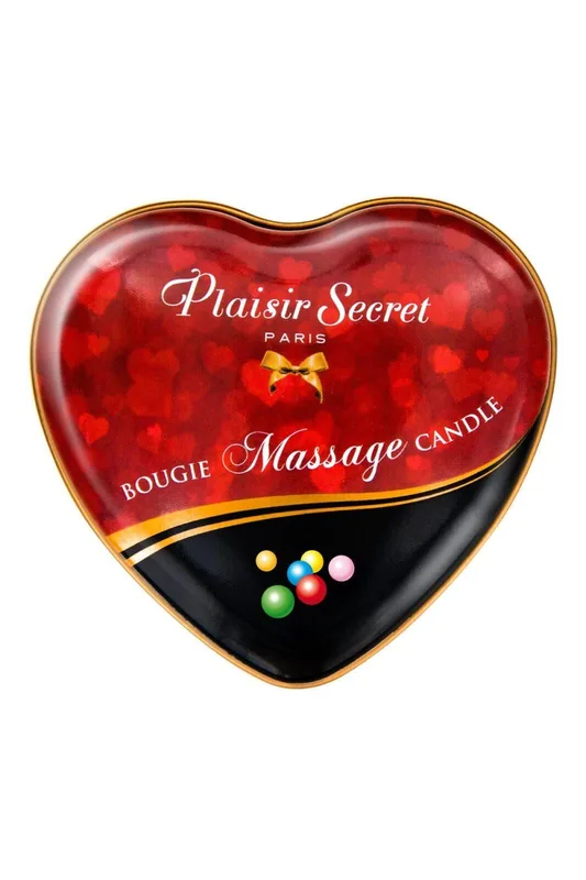 Свічка для масажу Plaisir Secret Bubble Gum Жувальна Гумка